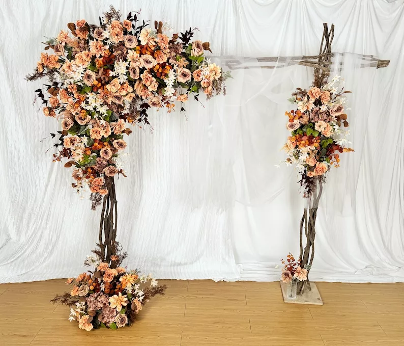 fall floral arch decorations