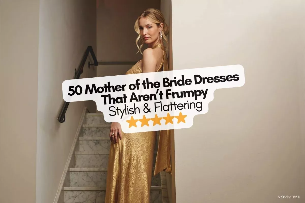 best mother of the bride dresses 2026 modern not frumpy or matronly