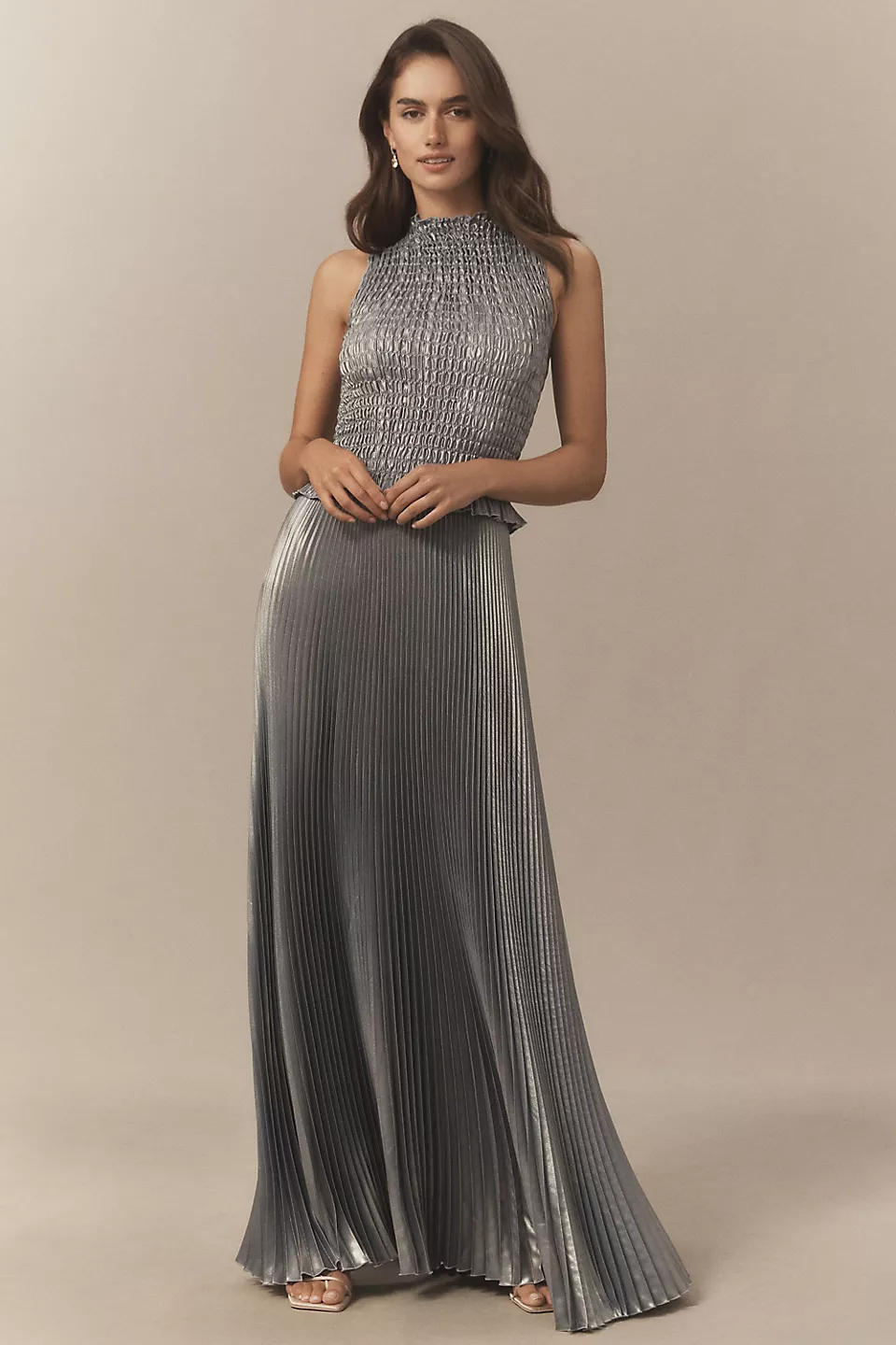 shimmery sequin gown