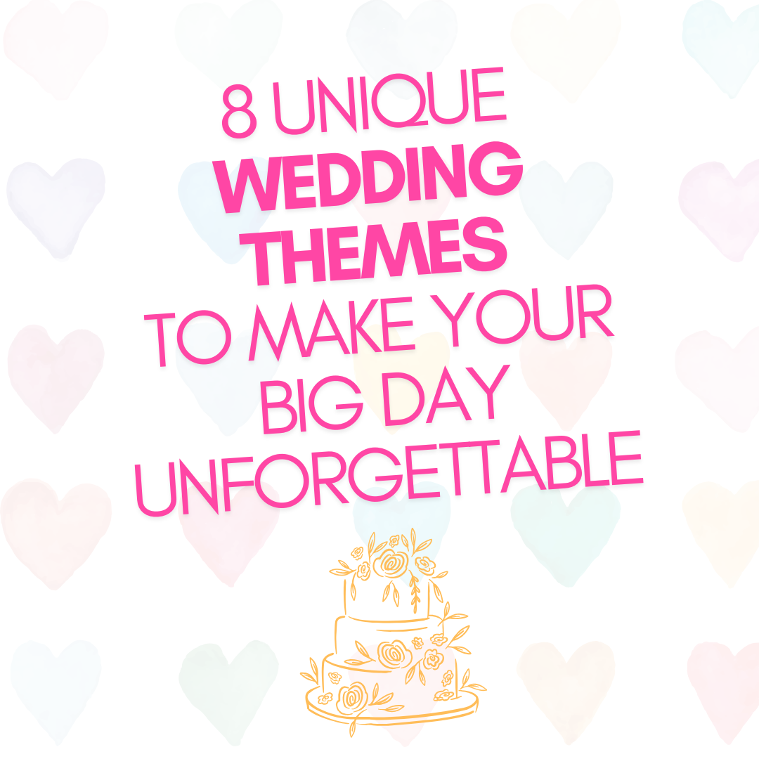 Unique wedding themes to make your wedding day memorable