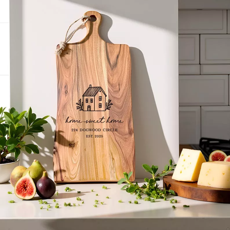 hostess gift - custom cutting board