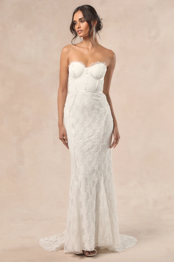 Affordable wedding dresses sample sale gowns