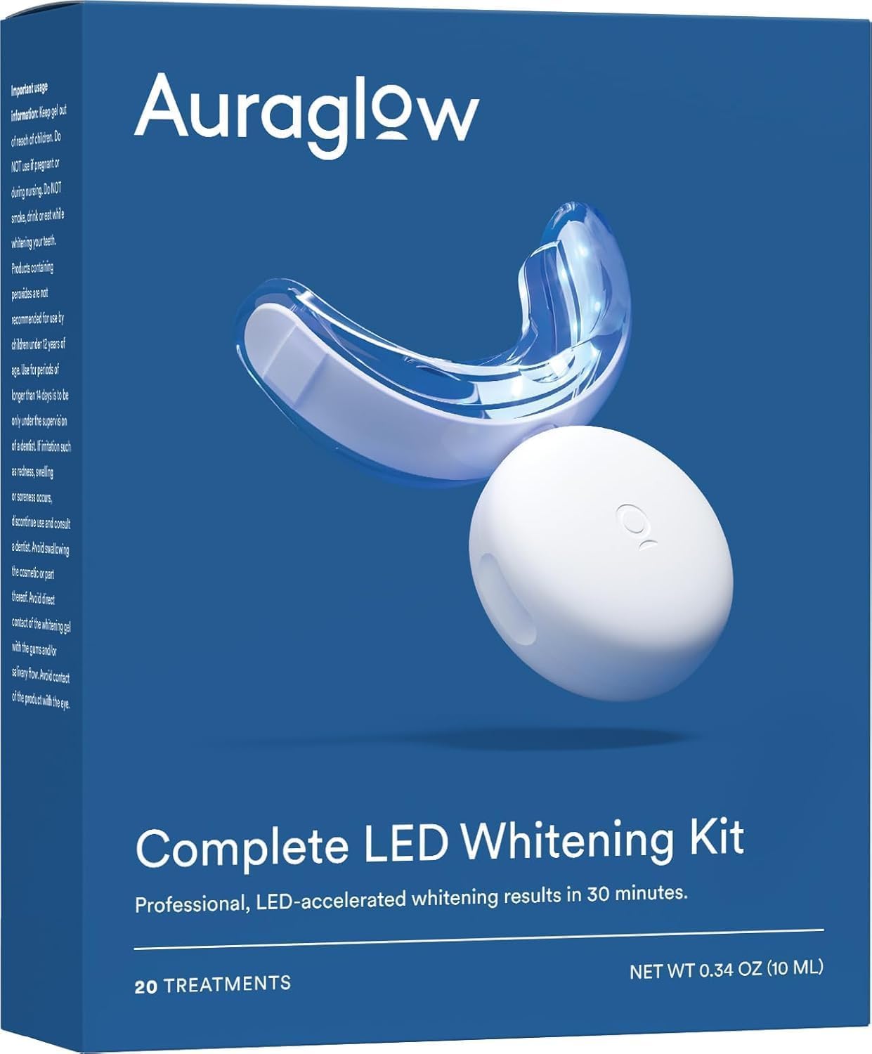 Auraglow Teeth Whitening Kit for Brides Before Wedding