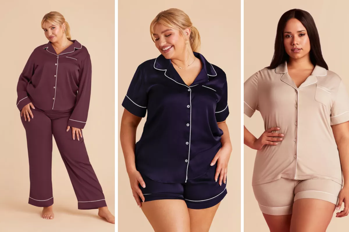 Bridesmaid pajama sets to compare for a coordinated wedding morning