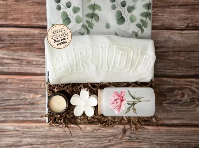 Bride to be gift box for an engagement present