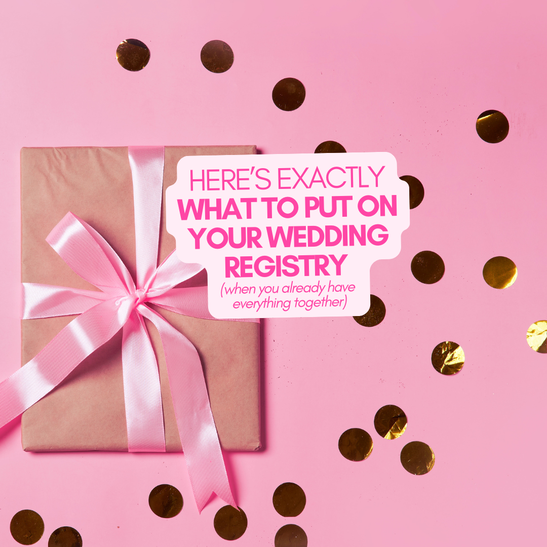 What to Put on Your Wedding Registry When You Have Everything