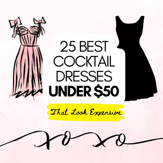 Best cocktail dresses for wedding guests under $50