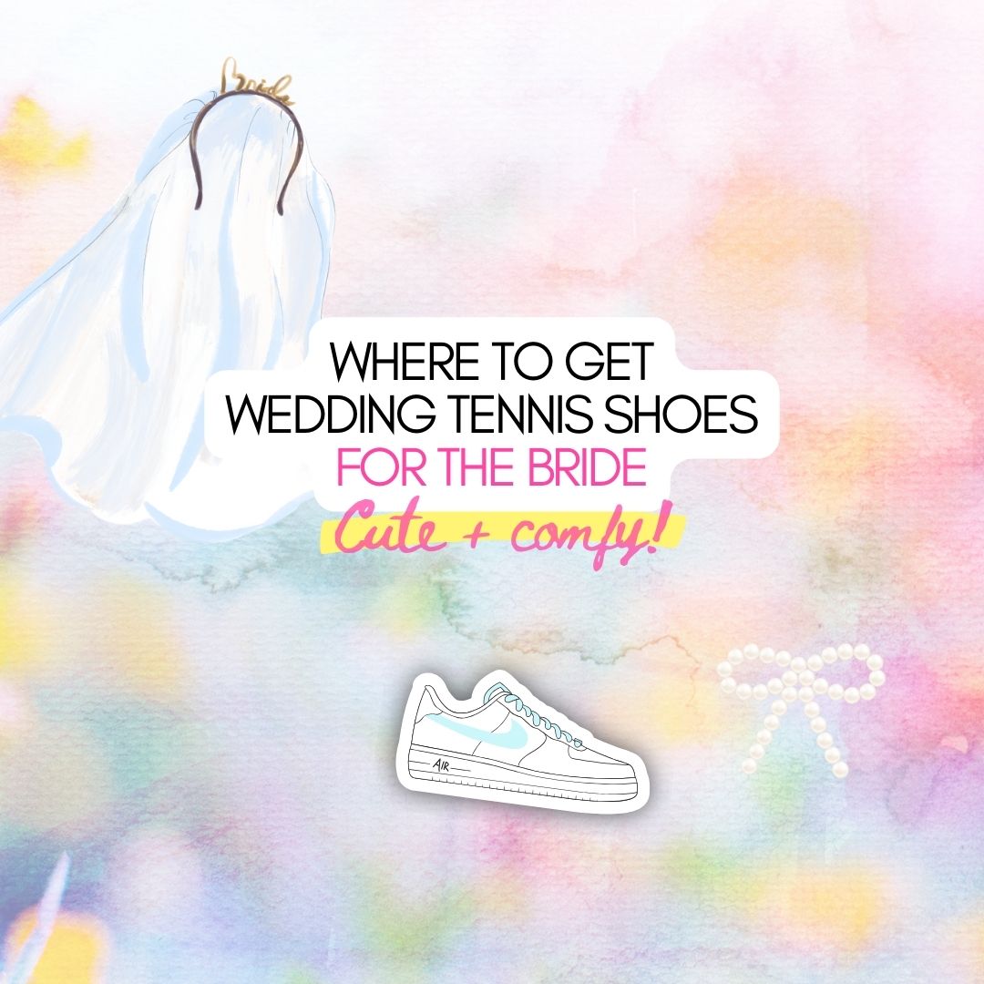 Wedding Tennis Shoes for Bride Cute, Comfy Sneakers You’ll Love — free download