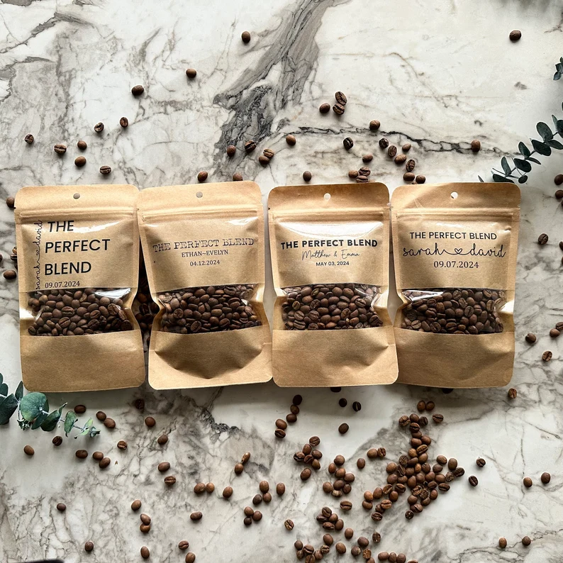 coffee bags for bulk wedding favors