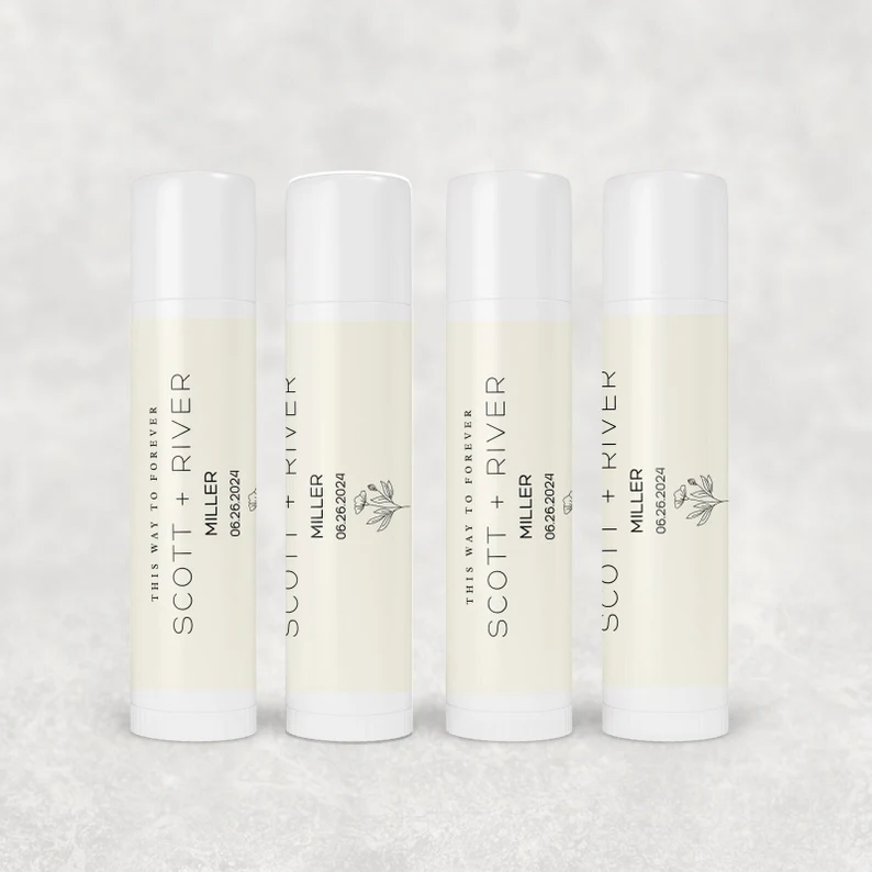 lip balm wedding favors in bulk