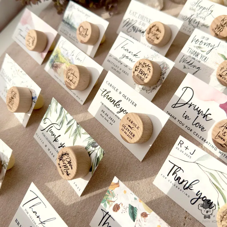 wine bottle stoppers for bulk wedding favors