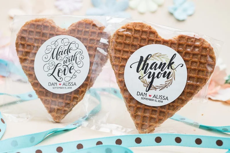 stroopwafel bulk wedding favors