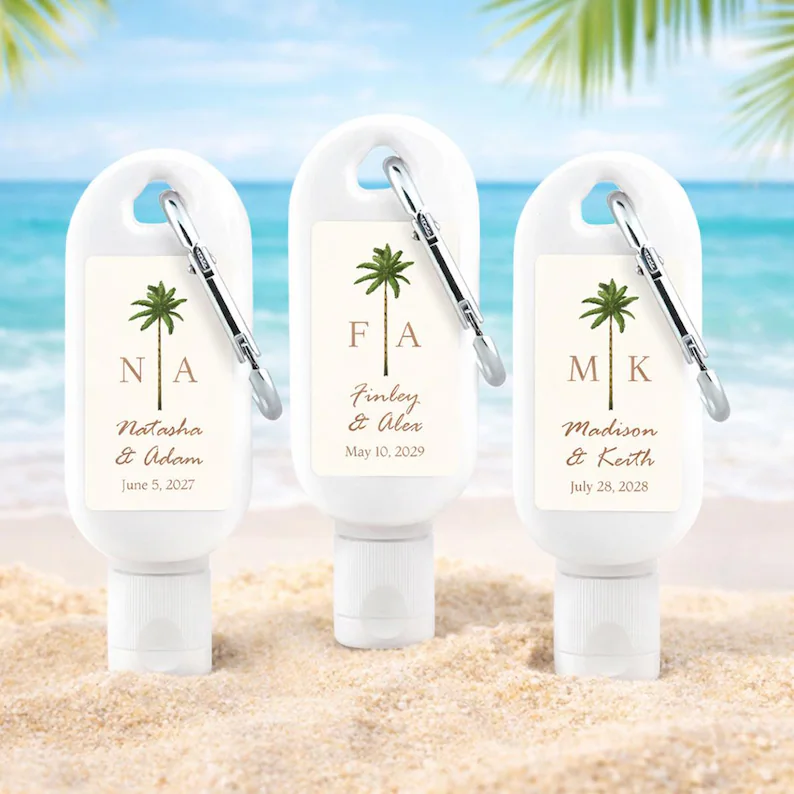 sunscreen bulk wedding favors