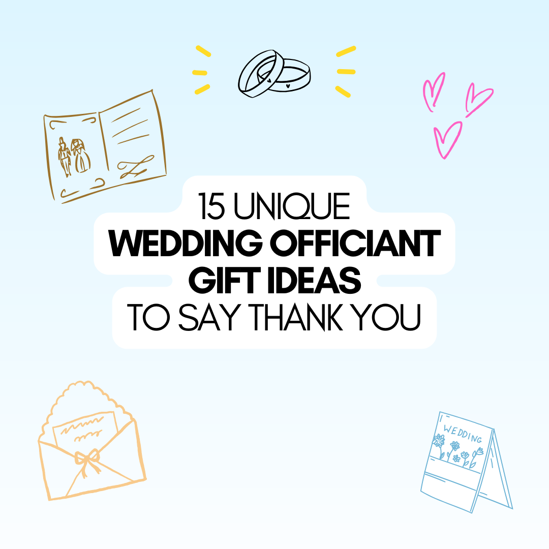 Best wedding officiant gift ideas