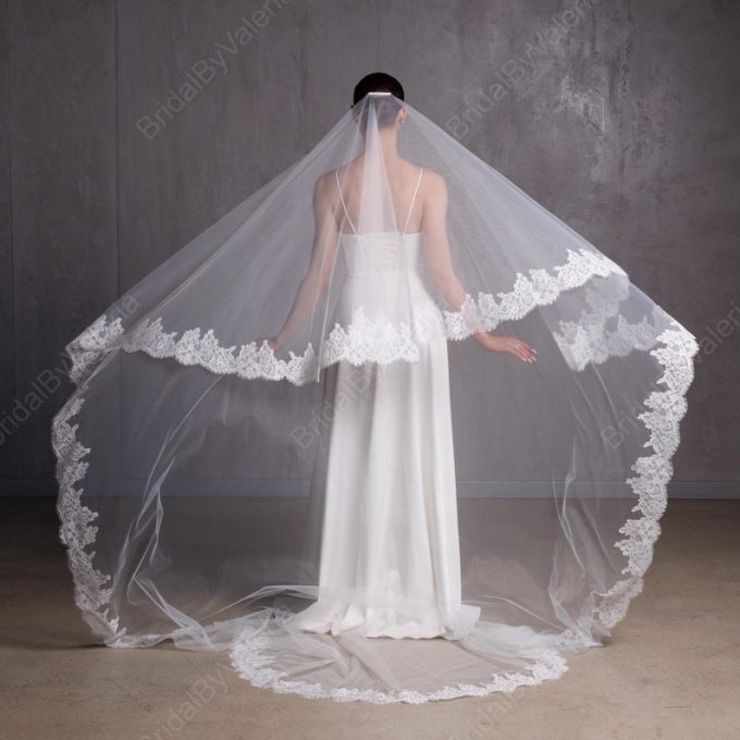 2 tier veil