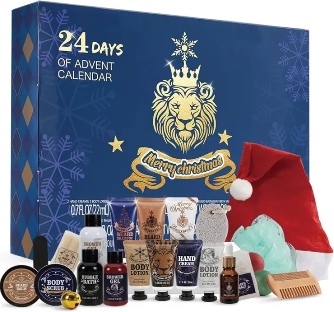 Mens grooming advent calendar