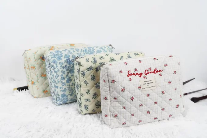 Cosmetic bag for bridesmaid gift