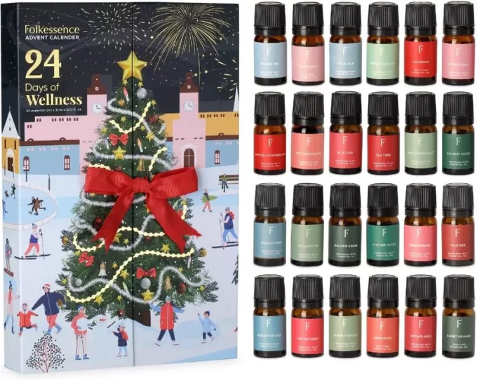 Essential oils advent calendar