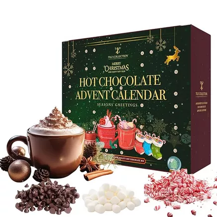 Hot chocolate advent calendar