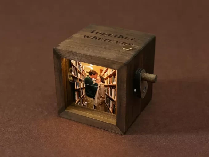 First year married photo flipbox