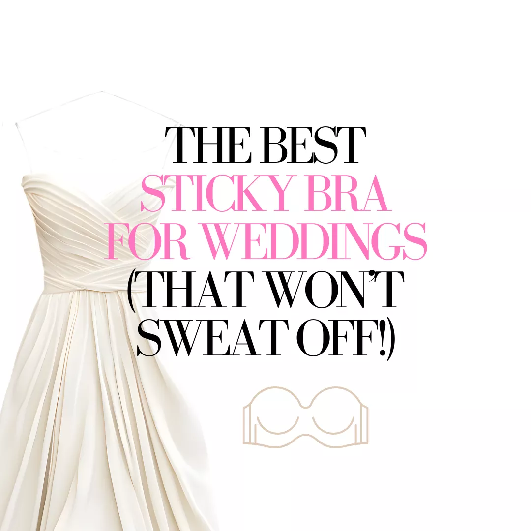 Sticky bra for wedding dress
