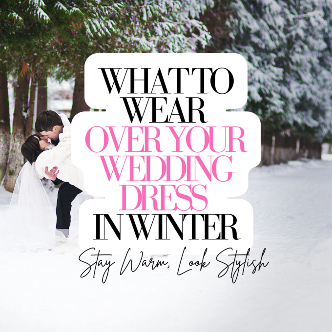 Wedding shawls and wraps to wear over wedding dress in the cold winter