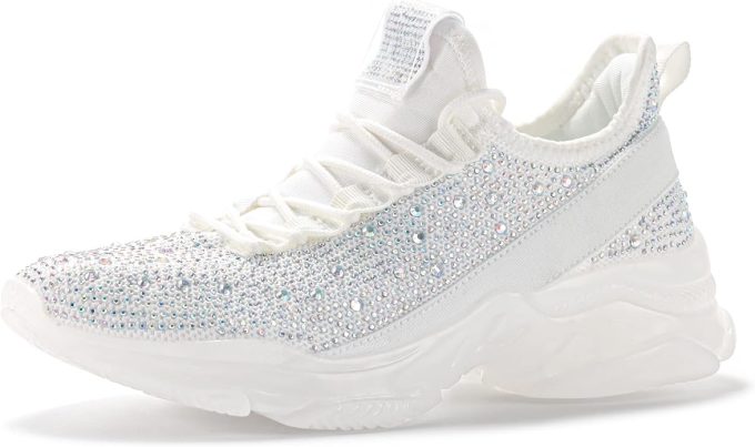 White mesh BELOS wedding shoes