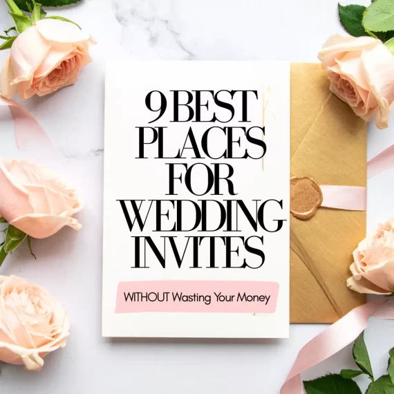 Best places to buy wedding invitations online featuring printable, plantable, and stylish options