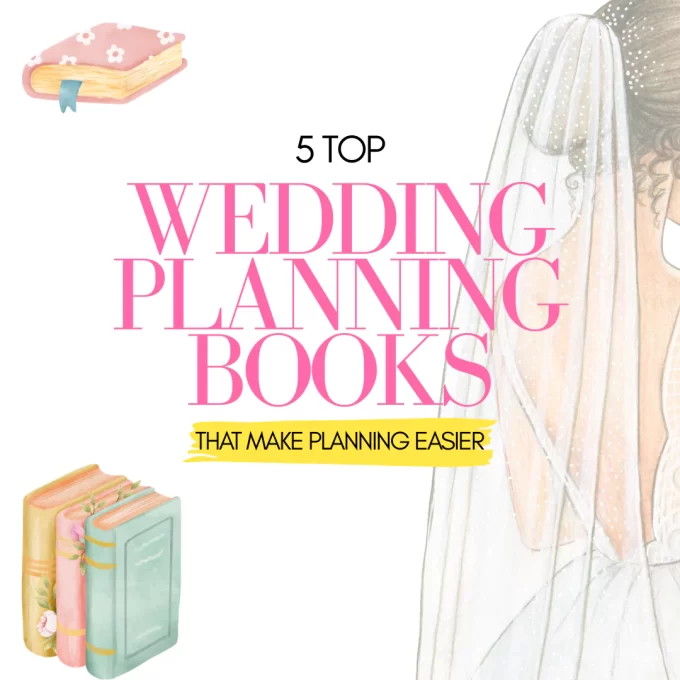 Top 5 wedding planner books to help organize and inspire your perfect wedding day