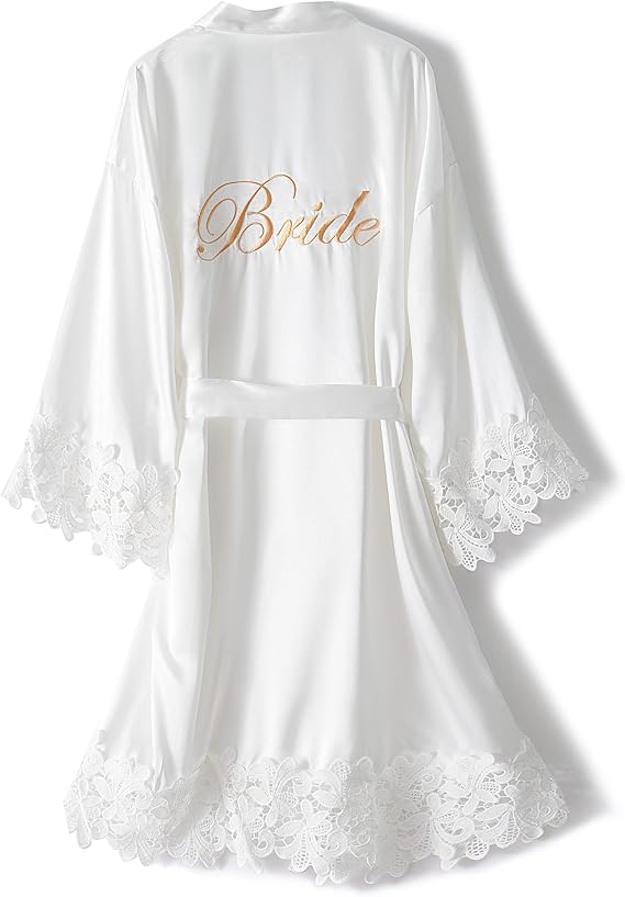 bridal robe