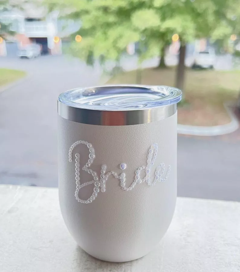 bride tumbler engagement gift for bride-to-be