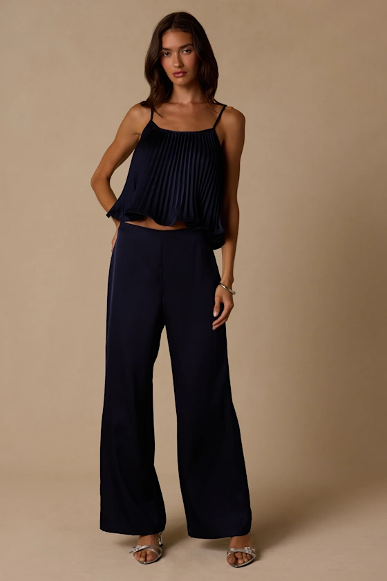 bridesmaid satin separates for getting ready