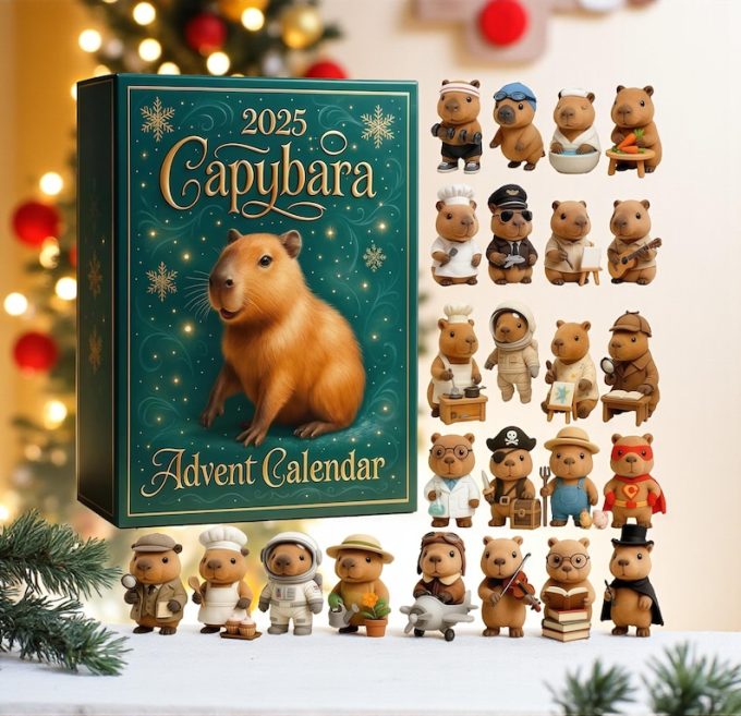 Capybara advent calendar