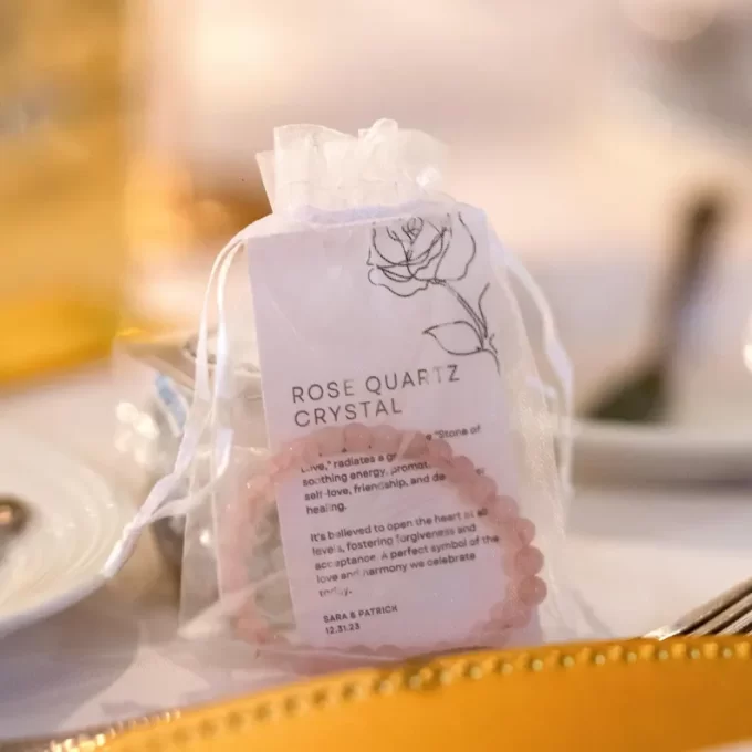 crystal bracelet party favors