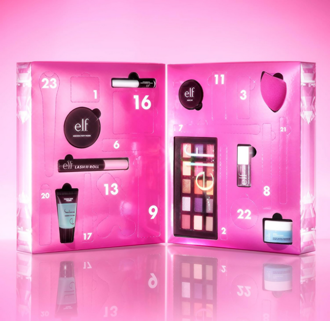 e.l.f. beauty advent calendar 2025