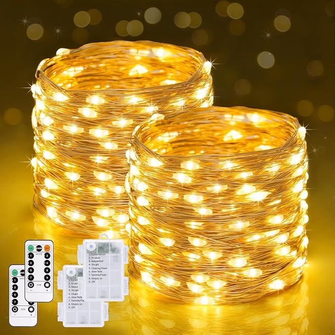 battery operated fairy light strands