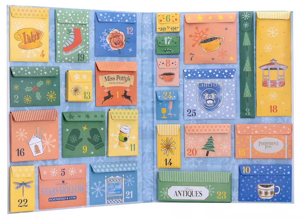 Gilmore Girls Official Advent Calendar with 25 themed collectible surprises
