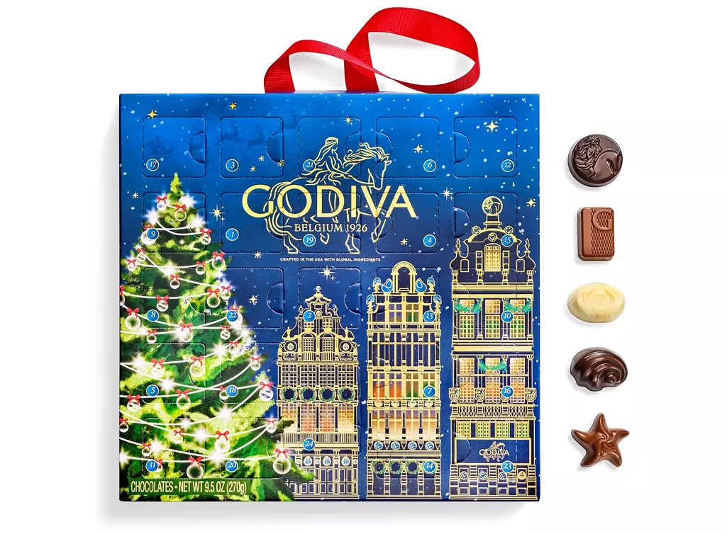 GODIVA 2026 Limited Edition Luxury Chocolate Advent Calendar with 24 chocolates