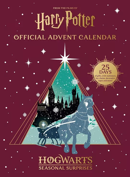 Harry Potter Official Seasonal Surprises Advent Calendar with 25 Wizarding World gifts