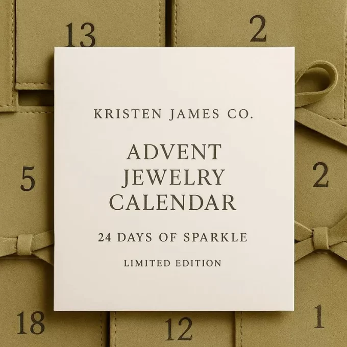 Luxury jewelry advent calendar