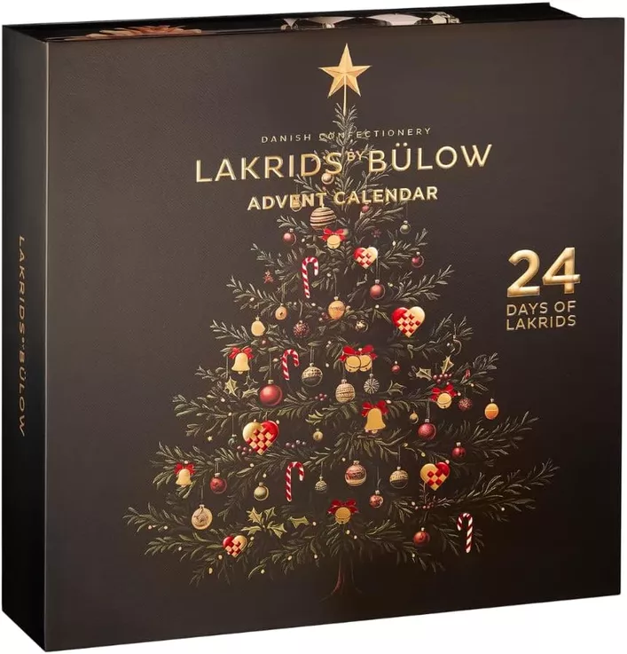 LAKRIDS BY BÜLOW Advent Calendar with 24 chocolate-covered licorice treats