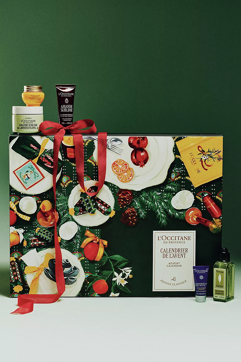 L'Occitane Advent Calendar with 24 beauty and self-care surprises