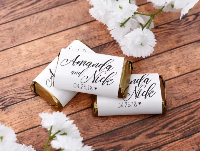 Bulk chocolate wedding favors