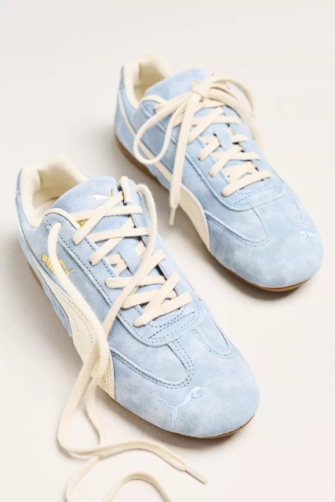 Something blue wedding sneakers for bride