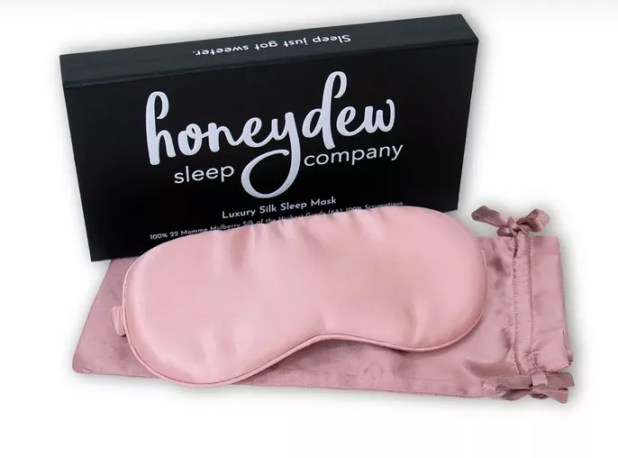 silk sleep mask for engagement gift for bride