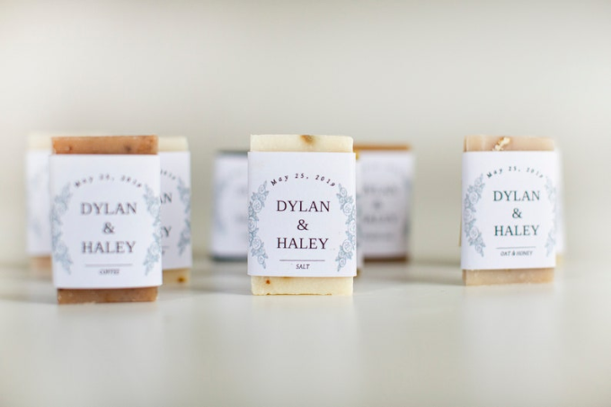 Soap bar favors