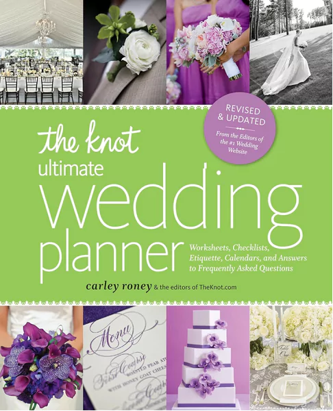 The Knot Ultimate Wedding Planner & Organizer book with comprehensive checklists and timelines