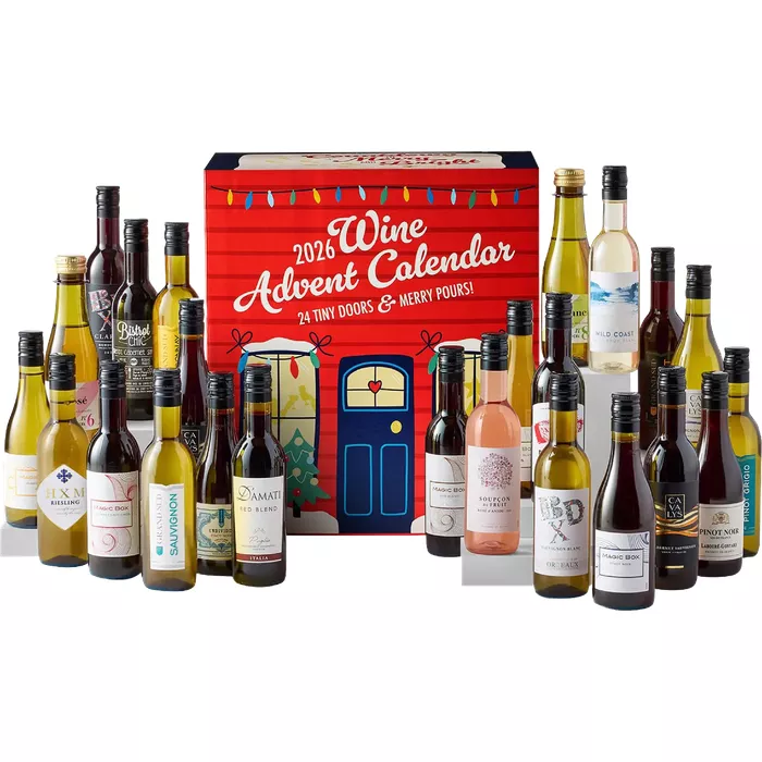Total Wine 2026 Wine Advent Calendar with 24 bottles of wine