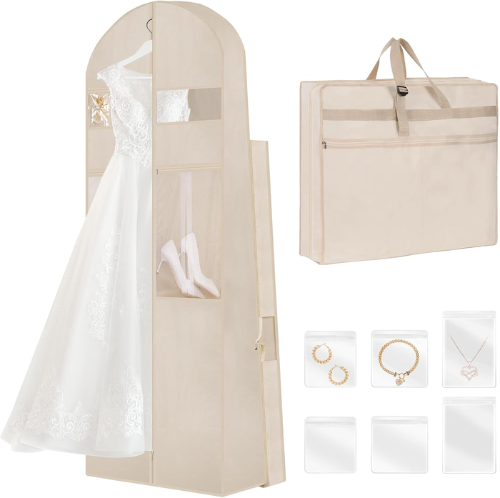 wedding dress garment bag