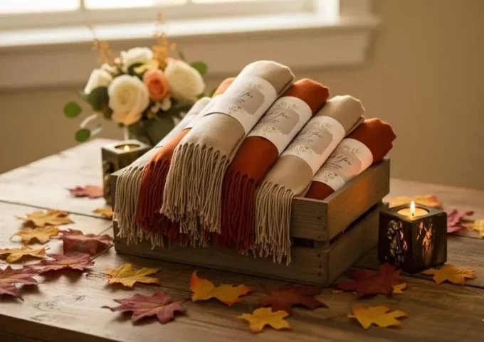 Pashmina shawl wedding favors in bulk